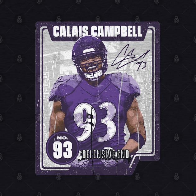 Calais Campbell Baltimore Card by MASTER_SHAOLIN